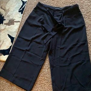 Wide leg gaucho pants